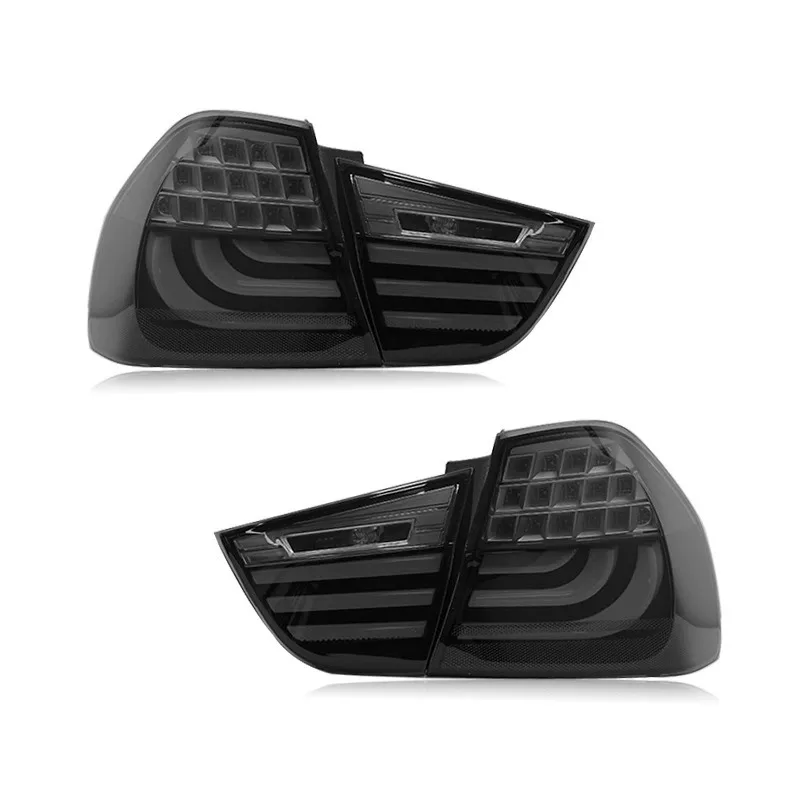 -For Upgraded Fiber Optic LED Tail Light Assembly for 3 Series E90 2005-2008 i318 i320 LED Rear Lamp Replacement Modification^