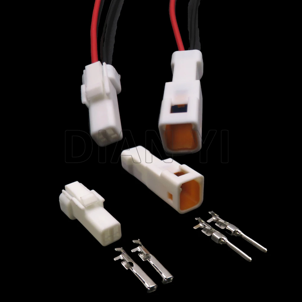 

1 Set 2 Way Starter Automobile Electrical Wire Harness Socket 02T-JWPF-VSLE-S 02R-JWPF-VSLE-S Car Motor Waterproof Connector