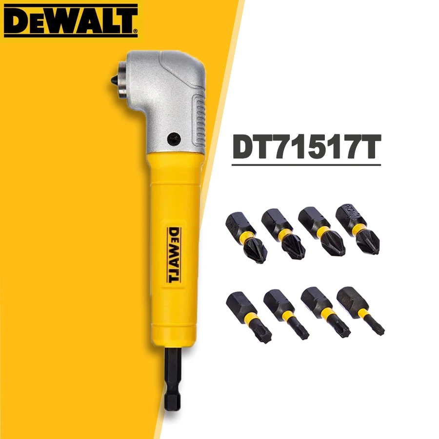 Dewalt Acessório de Broca de Torção de Ângulo Reto Driver Pronto para Impacto Acessórios para Ferramentas Elétricas Dt71517t-qz