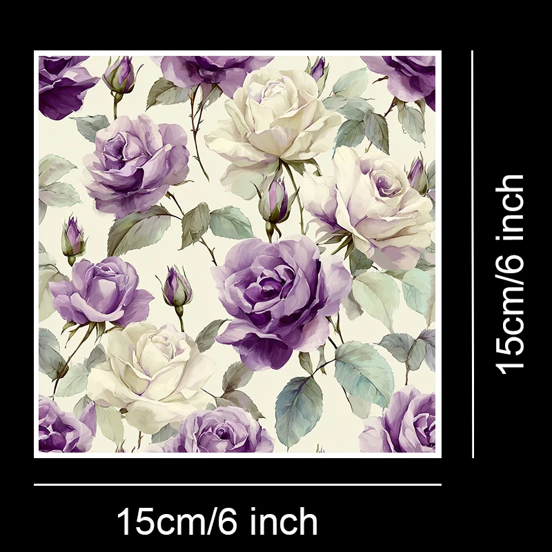 36 Sheets 6"x6" Decorative Scrapbook Paper: Kawaii Bunny Prints for Scrapbooking, Origami & Kids’ Handicrafts