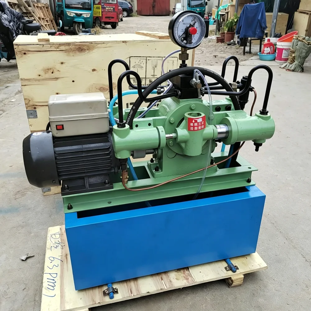 High Quality Electric Hydrostatic Test Pump Industrial Electric Pressure Test Pump for Pipeline Vessel Hydrostatic Testing
