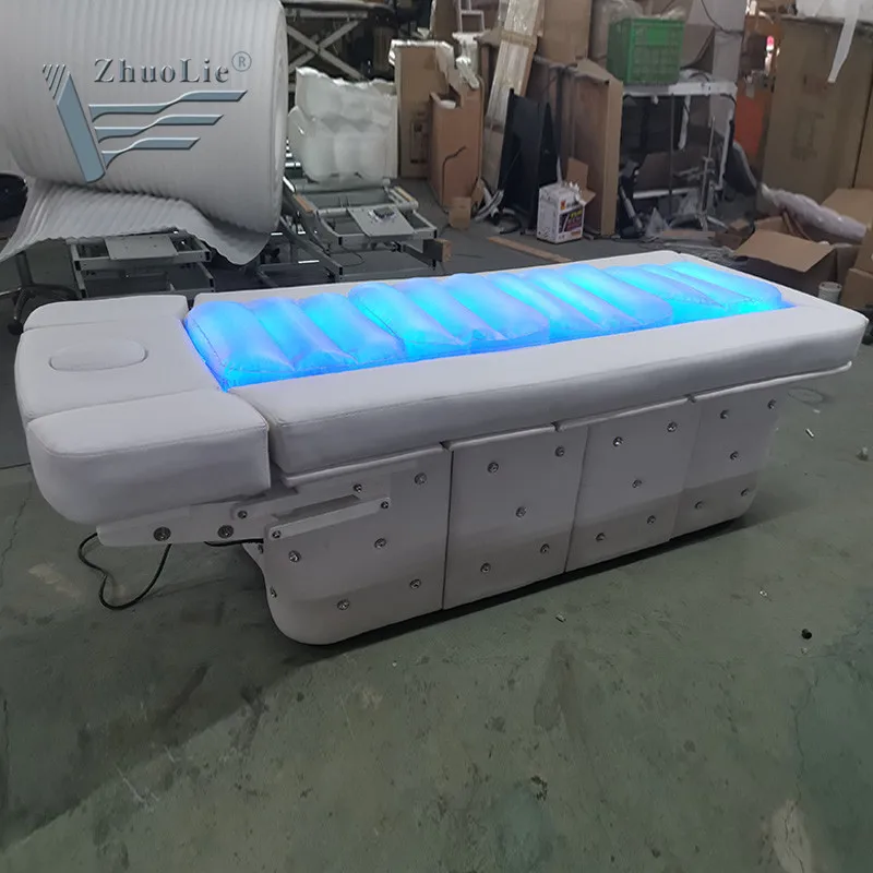 Luxury Heated Dry Electric Massage Bed Water Thermal Spa Massage Bed