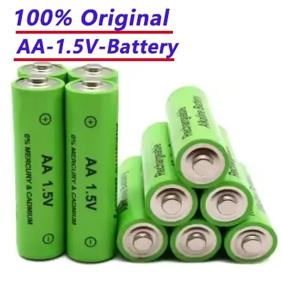 

100%.Original. Recargable. NI-MH.baterías recargables. 1,5V.AA battery. Prefabricadas para juguetes. 1.5v