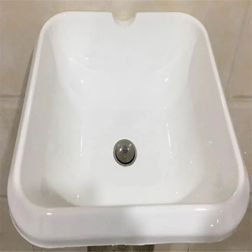 

White Black Acrylic Sink Hand Wash Basin 360*360*120mm Boat Caravan RV GR-Y005