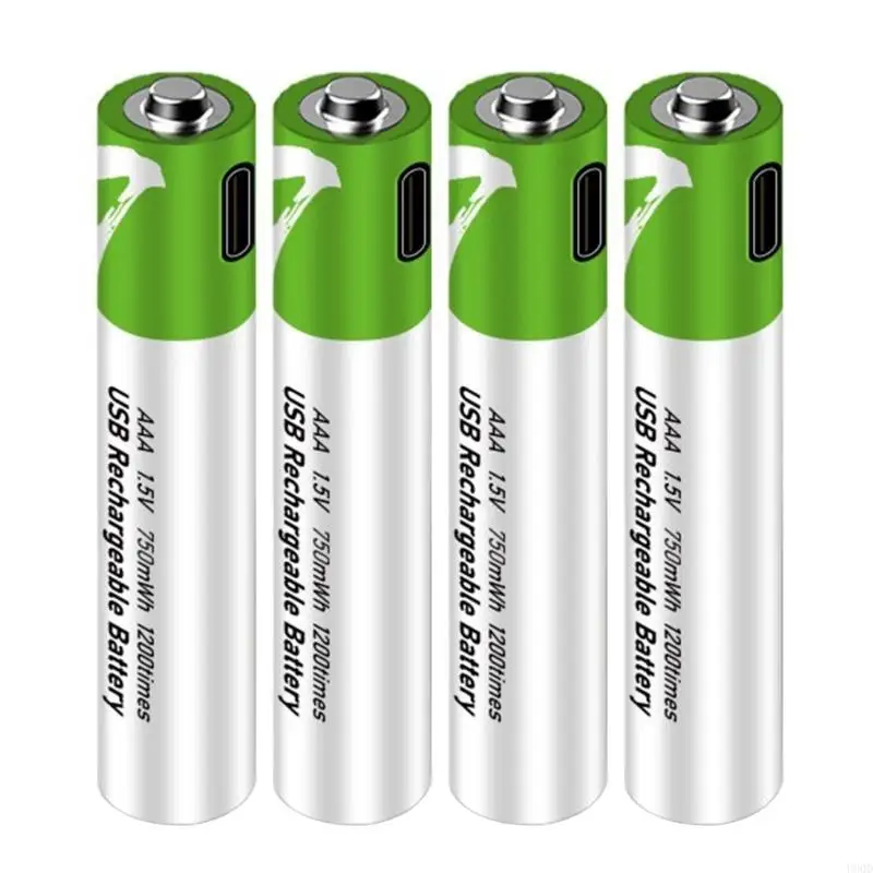 2025 ใหม่ 1.5V 750MWH แบตเตอรี่ AAA แบบชาร์จได้ USB AAA AAA Lithium แบตเตอรี่สำหรับแสงของเล่น