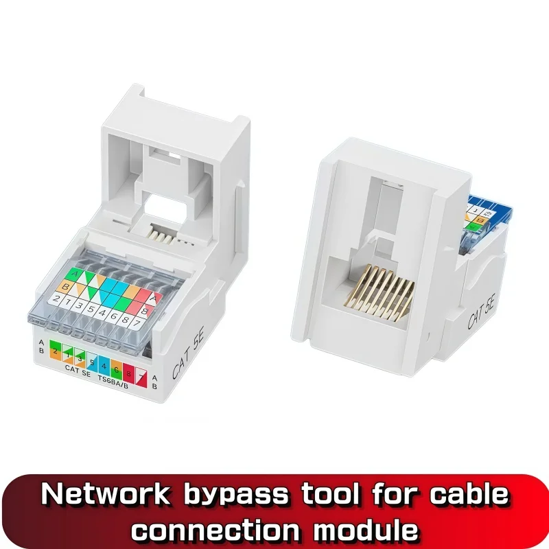 Super 5 Category Unplugged Network Module CAT5 Module Network Cable Panel 1288 Panel Network Panel Unplugged