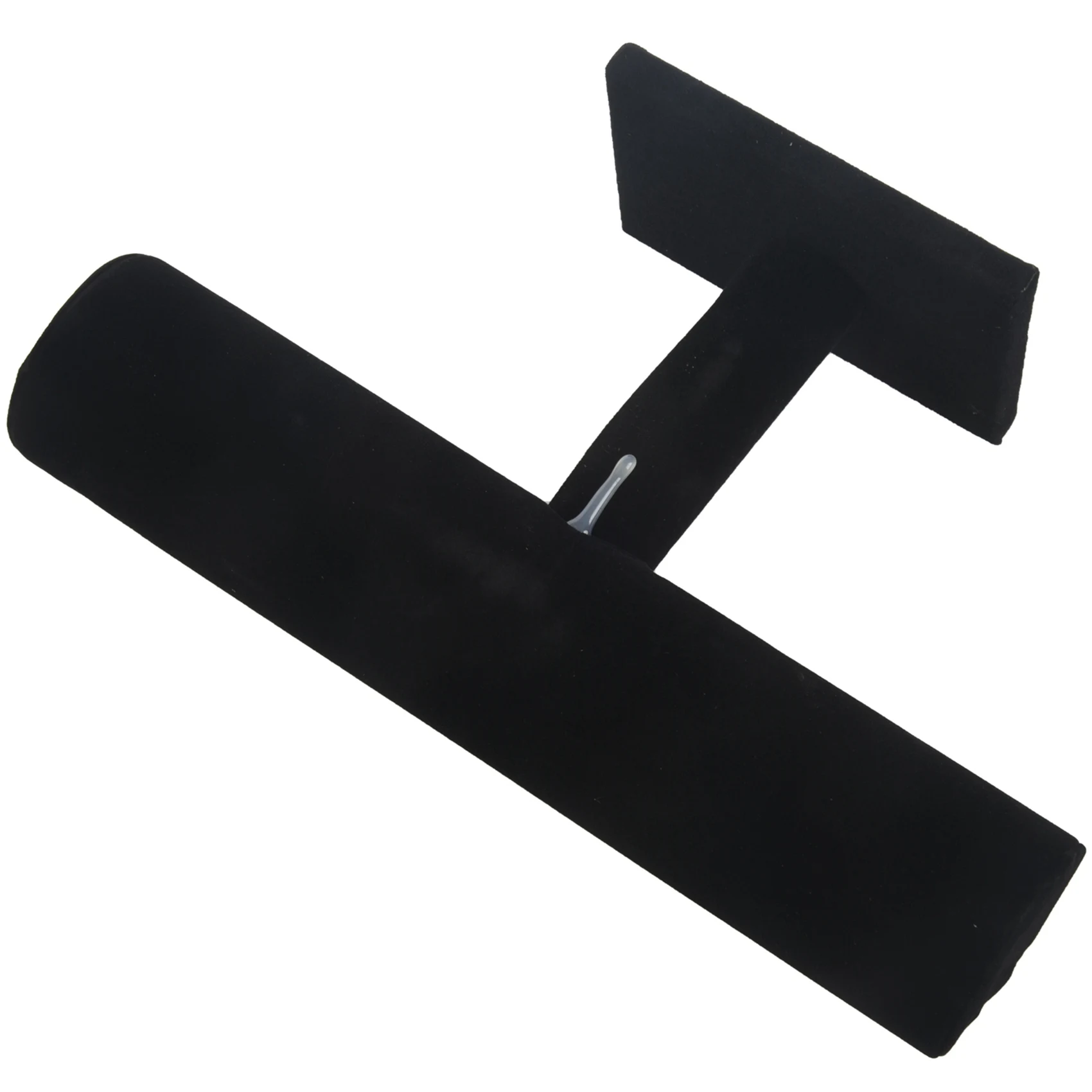 RALCA-2X Stand Bracelet Chain Bangle Watch T-Bar Rack Holder Display Jewelry Black