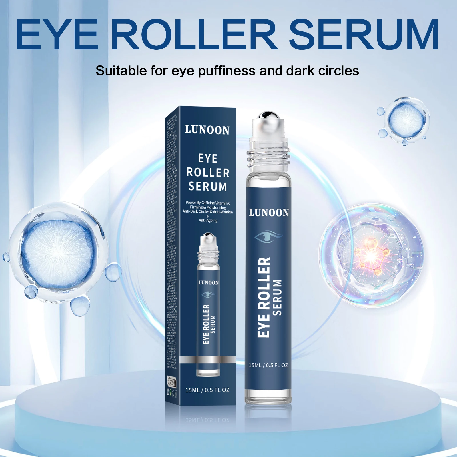 15ml LUNOON Koffein-Augenrolle – Caffeine Eye Serum Bewertung und Preis