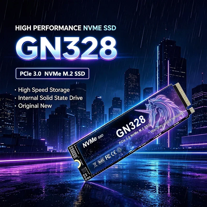 NEW GN328 M.2 SSD Hard Disk 500GB 1TB 2TB 4TB NVMe M2 SSD PCIe 3.0 Internal Solid State Drive For Laptop Desktop PC