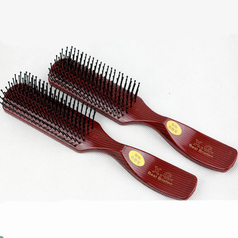 

Wooden Comb Plastic Brush Anti-Static Detangle Hair Brush Women Scalp Massage Comb Air Cushion Styling Tools for Hair