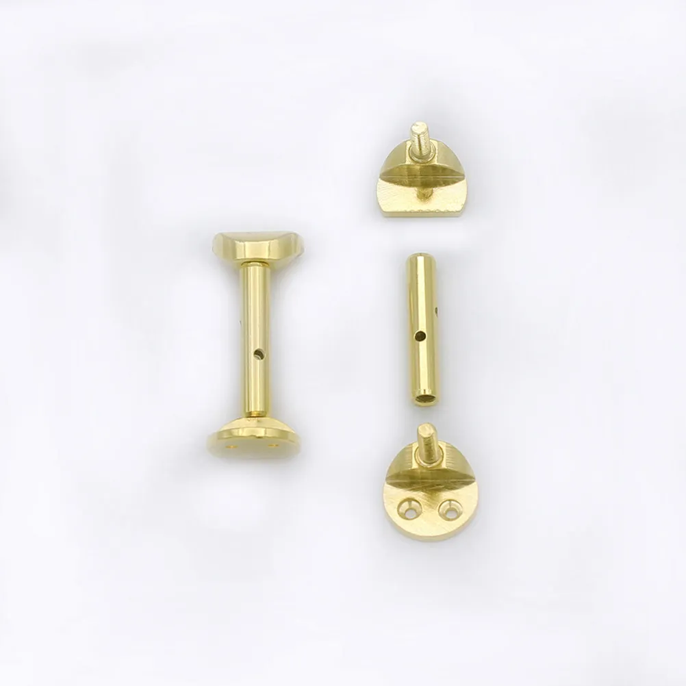 

2Pcs Metal Violin Chin Rest Screws Precision Design Fatigue Relief Support Bracket for Violin Players Essential Tool
