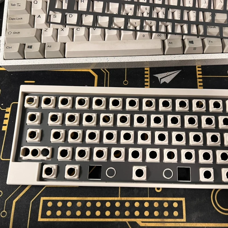 لوحة مفاتيح من القطن HHKB-Mute ، ورقة مخمدات الصوت ، وسادات ناعمة ، طوقا لوحة لإكسسوارات لوحة المفاتيح الميكانيكية ، Pro2 الهجين الكلاسيكي