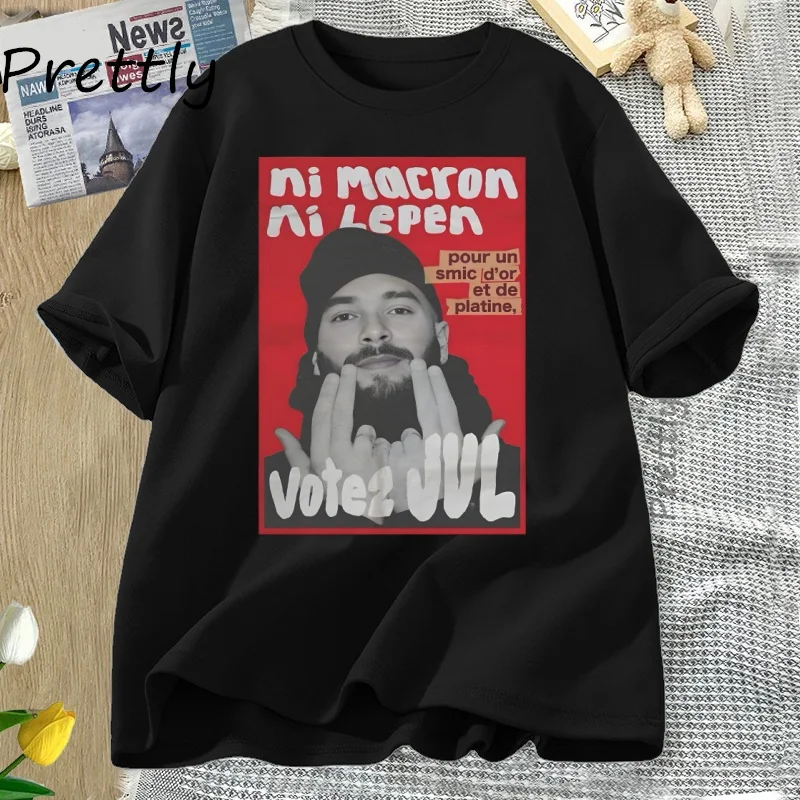 JUL T-shirt Rapper Hip Hop Cotton Short Sleeve Tshirt Casual Round Neck Woman Man T Shirt Streetwear Vintage Clothes Y2k  Tops