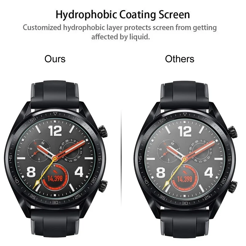 Smart Watch Glass Screen Protector Film for Watch 39MM 38MM 37MM 36MM 35MM 34MM 33MM 40MM 41MM 42MM 44MM 30MM-46MM Watch Film