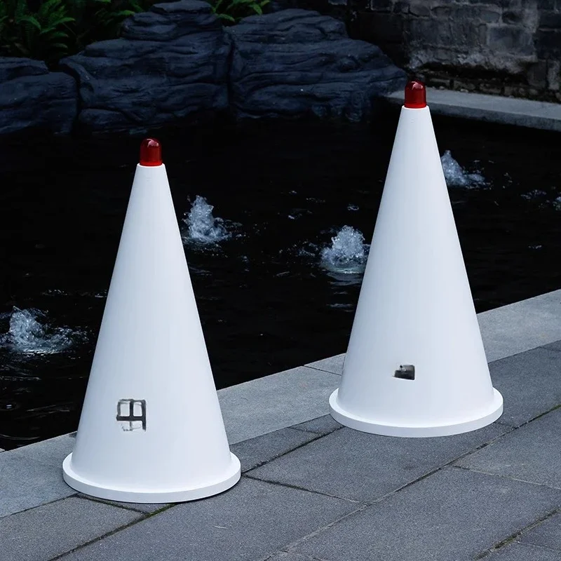

Stainless steel ice cream tube road cone barrel barricade no parking stop pile