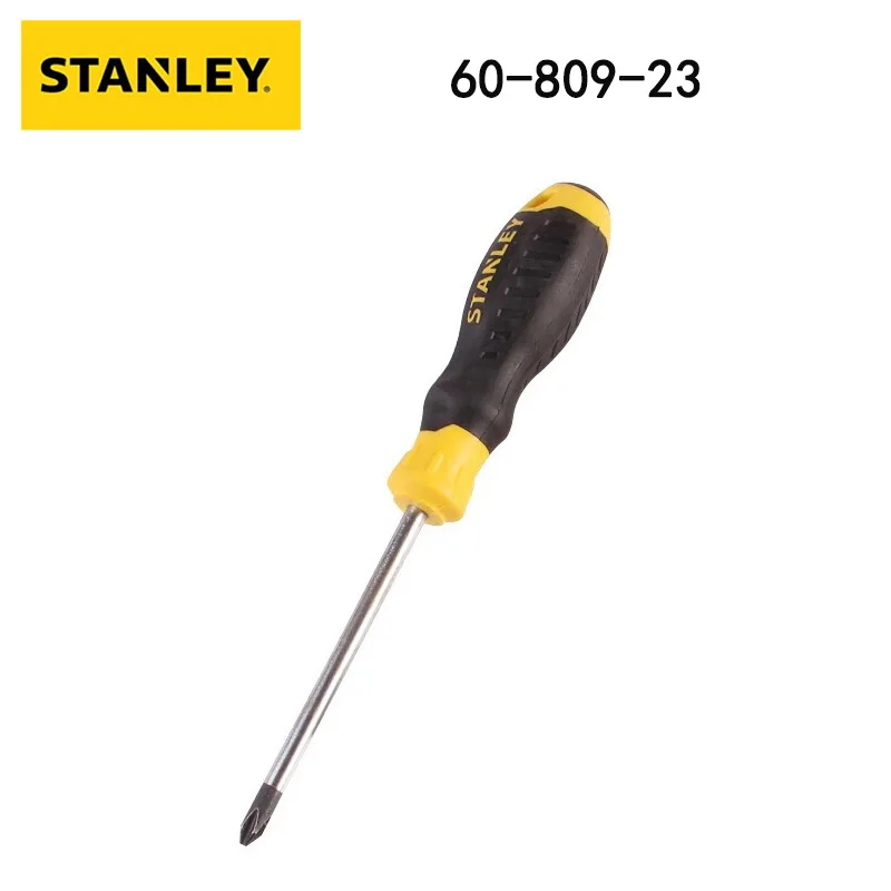 

Stanley 60-809-23 Cross Screwdriver With Magnetic Household Maintenance Tool Torx Screwdriver Rubber Handle Cross