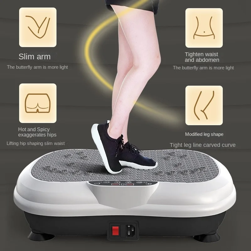 Vibration Fat Rejection Home with Pull Rope Lazy Sport Body Shaping Machine Portable Fitness Equipment Drop-shippping