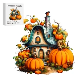 Family Farm Wooden Puzzle for Jigsaw Lover, Uniquely Stress Relieves Toys, Christmas Birthday Gift Home Decor Family Game