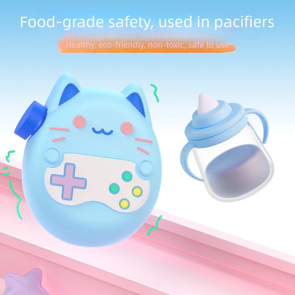 ل Tamagotchi الجنة غطاء من السيليكون أنيق عدم الانزلاق رقيقة جدا السائل سيليكون الكرتون الغطاء الواقي لعبة الملحقات
