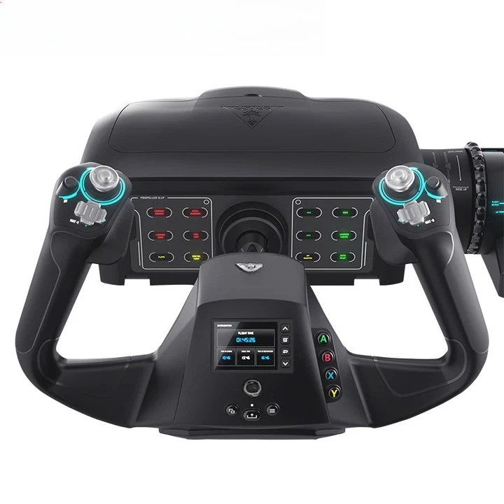 

Row joystick emulator civil aviation game console set compatible with Microsoft flight simulation