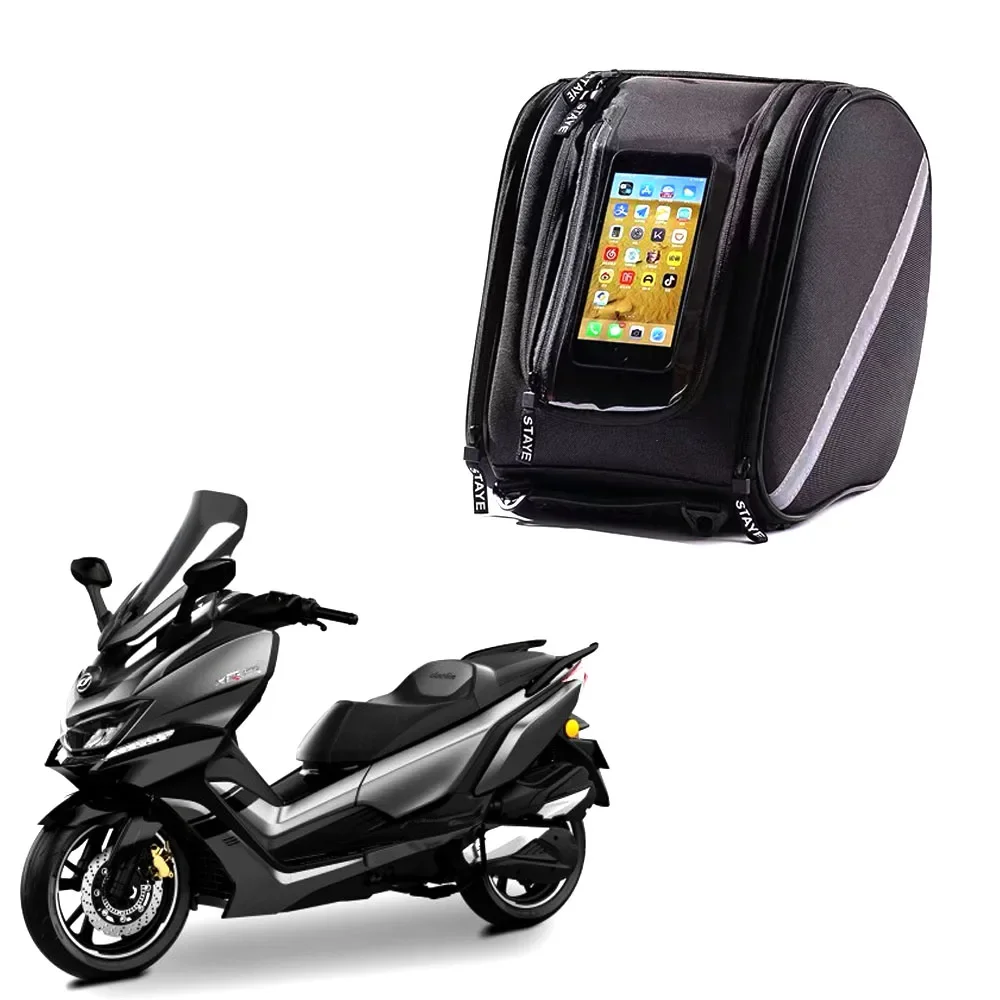 

For Daelim XQ 125 / XQ1 125 / XQ2 250 Waterproof Motorcycle Tail Bag Multifunction Motorcycle Seat Bag High Capacity Fit XQ XQ1