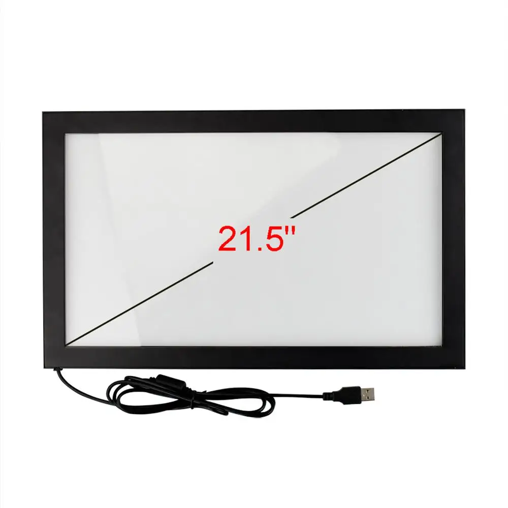 21.5inch 16:9 Multi IR Touch Screen Panel 520*311mm 1 2 4 6 10 Point Touch Screen USB Interface