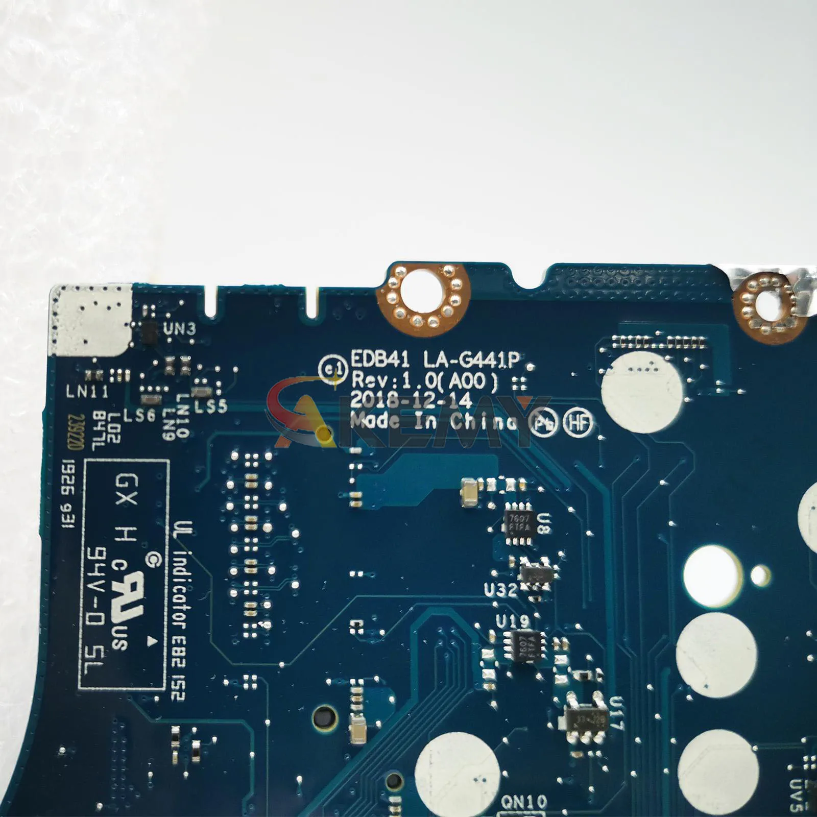 Dell Latitude 7400 ノートパソコン用マザーボード LA-G441P、第8世代 i5/i7 CPU搭載、8GB/16GBメモリ、0R5P25 54PCJ、ノートパソコン用マザーボード、100%動作確認済み