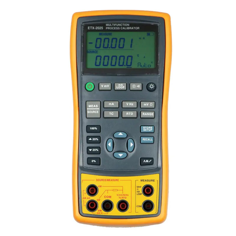 High Precision Portable Multifunction Process Calibrator ETX-1825 ETX-2025