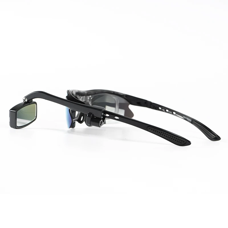 Bicycle Goggles Rearview Mirror 360 Degree Adjustable Lightweight Wide Angle Rotatable Glasses Bike Mirror