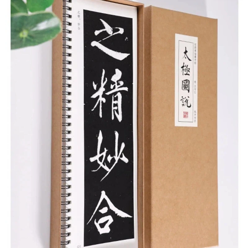 Running Script Brush Pen Wang Yangming Calligraphy Copybook cards Chinese Character Calligraphy Tracing Writing Book Loose-leaf