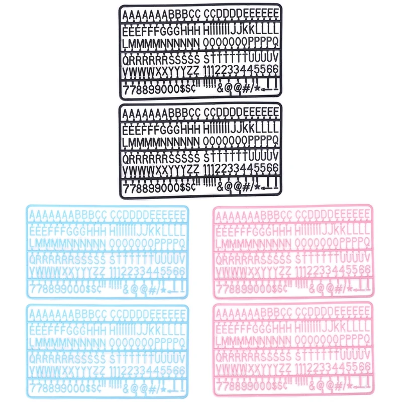 Персонажи из фетровой доски Многоразовые предварительно вырезанные символы Буквы и цифры 3/4 дюйма