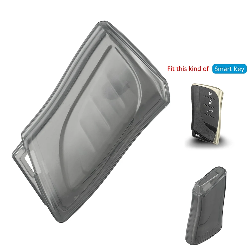 Funda transparente para mando a distancia de coche, funda para llave de TPU, carcasa para mando a distancia, para Lexus-ES 19-23, Lexus NX 2022-2023, Lexus-RX 2023-2024