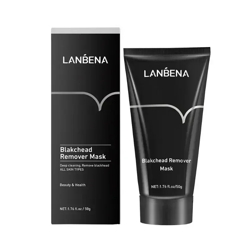 LANBENA-mascarilla eliminadora de espinillas de limpieza profunda, elimina el acné de la cabeza negra, reduce los poros, mejora la piel áspera, tratamiento del acné, cuidado facial