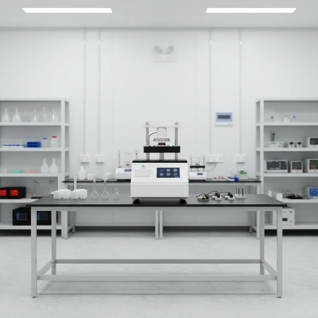 2026 SKZ112 Paper & Board Compression Properties 5KN Compression Micro-computer Crush Tester for Carton Plant Lab