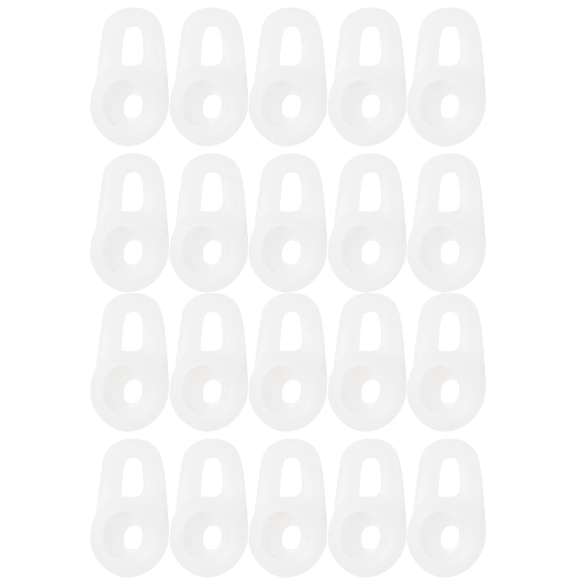 

20pcs Silicone Wireless Earphone Caps Earbuds Covers Protective Headphone Accessories For 10.5-14Mm Earphones Running