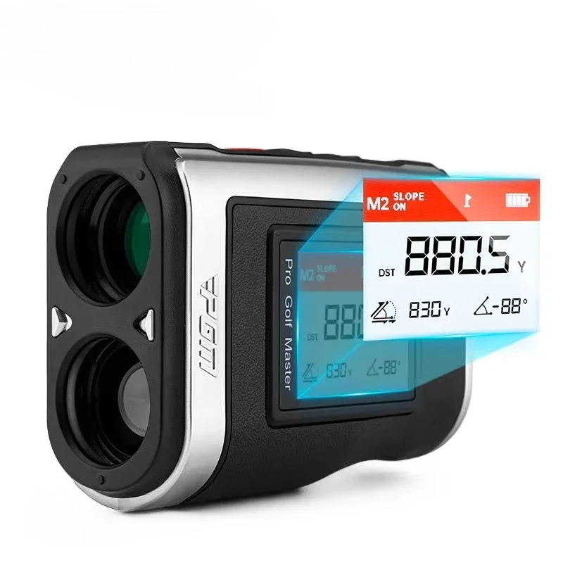 PGM JQ014 OEM Golf Meter Entfernungsmesser Kleiner Golf Entfernungsmesser mit Neigungsmodus