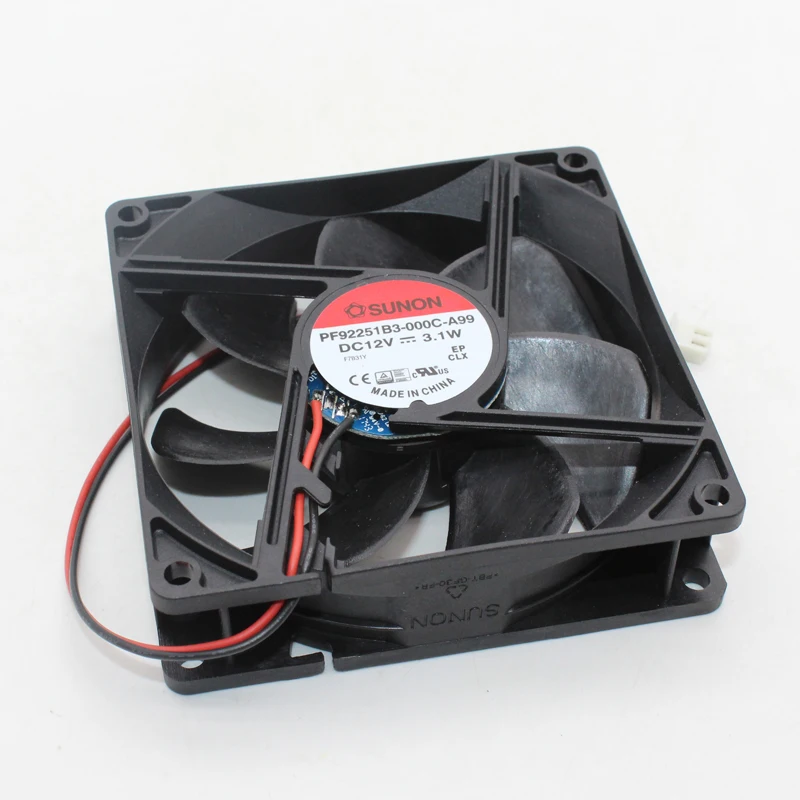 

PF92251B3-000C-A99 For Sunon 9225 12V 3.1W 9cm Mute Converter Cooling Fan