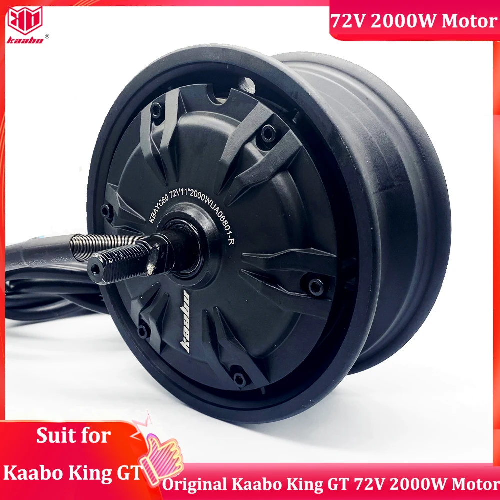 Original Kaabo King GT Pro pro+ 72V 2000W Front Rear Motor 11inch With Hall 72V2000W Motor for Kaabo King GT Electric Scooter