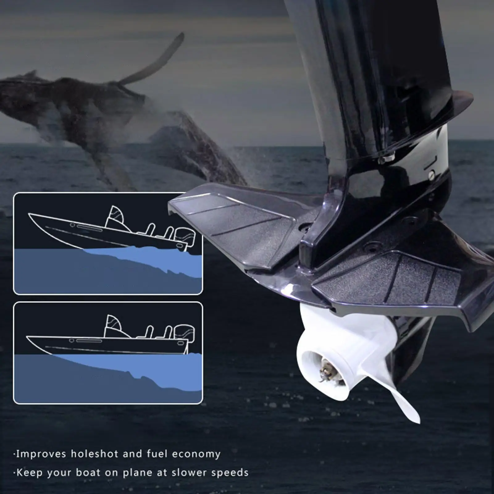 船外機ハイドロフォイルスタビライザーpp素材耐摩耗性エンジン部品（漁船用）