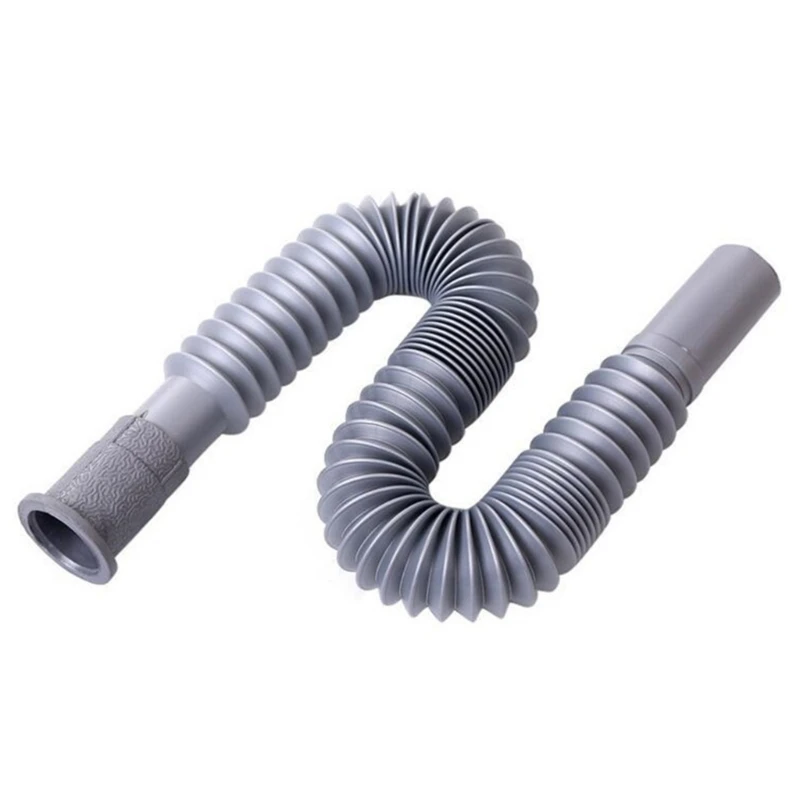 Flexible Bathroom Sink Drains Downcomer Hose Waste Pipe Overflow Pipe Home Dropship