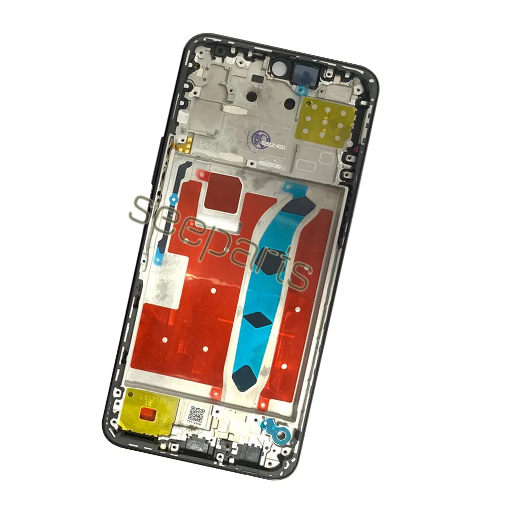 For Huawei Honor X8 Housing Middle Frame Bezel Middle Replacement Parts For Honor TFY-LX1 TFY-LX2 TFY-LX3 Middle Frame