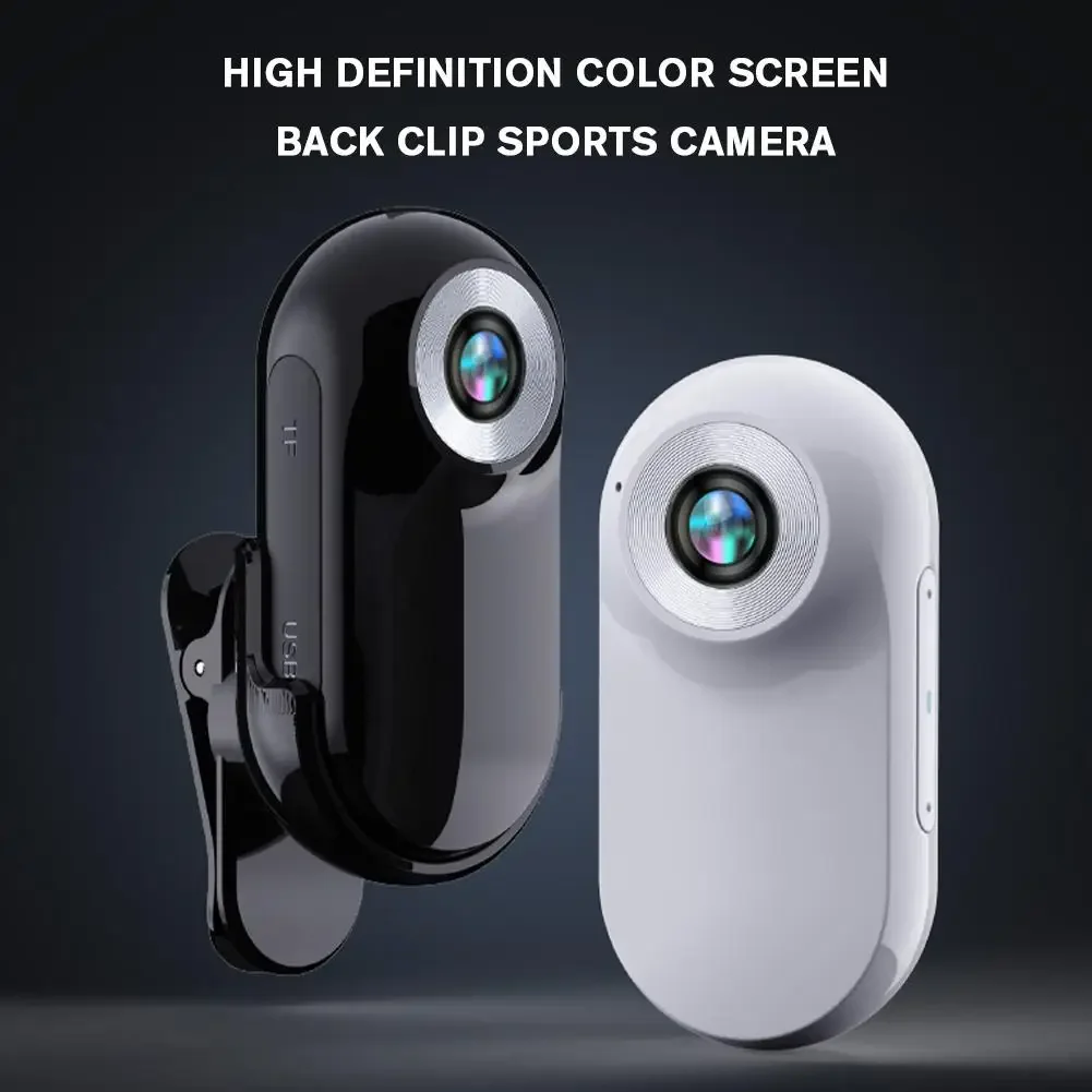 Cat Collar Camera For Pet Cameras & Monitors With Wide Angle Lens Mini Portable Stable Sport Action Body Camera With Video R7J8