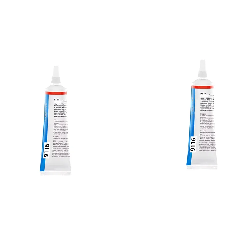 Vloeibare waterdichte elektrische tape Epoxyhars zwarte lijm Sneldrogend afdichtmiddel voor draden en kabels Thuisgebruik Fix Line-lijm