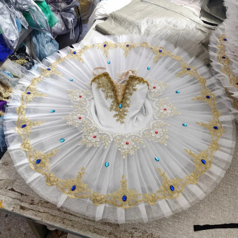 

Summer Dance Costume Girls Dresses Ballerine Party Tutu Stage Ballet Leotard Kids Clothes Vestidos Princess Outfit Girl Dress
