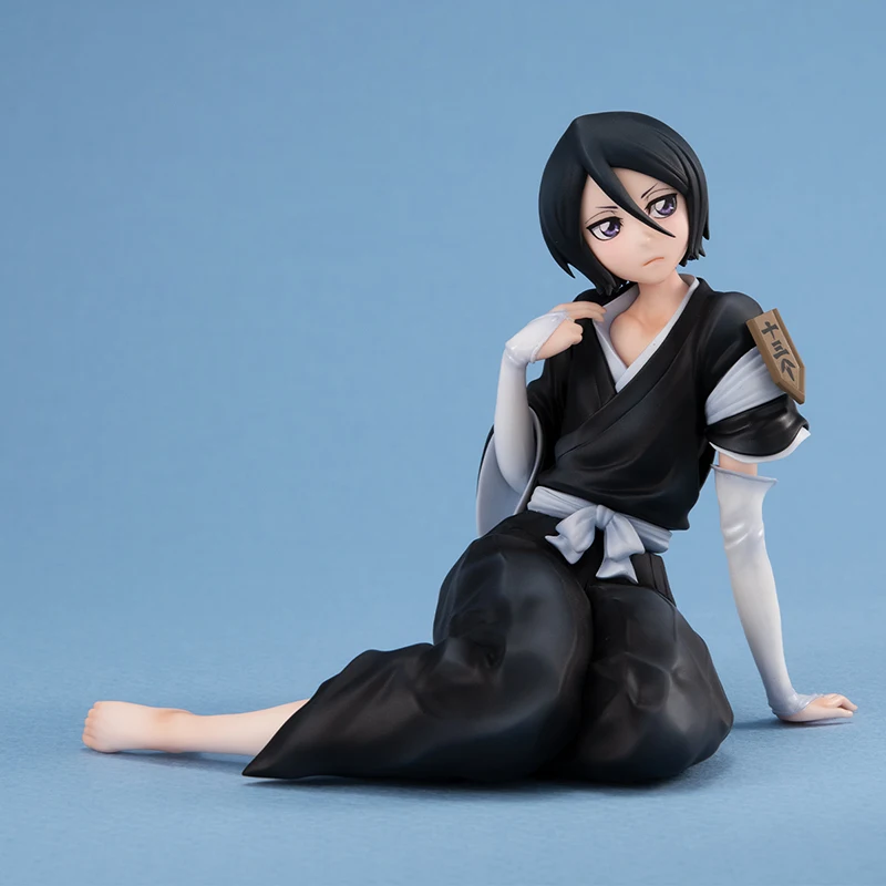 Original Anime Figure 8.5cm MegaHouse MH Melty Princess BLEACH Kuchiki Rukia Desktop Ornaments Model Toys Doll Gifts