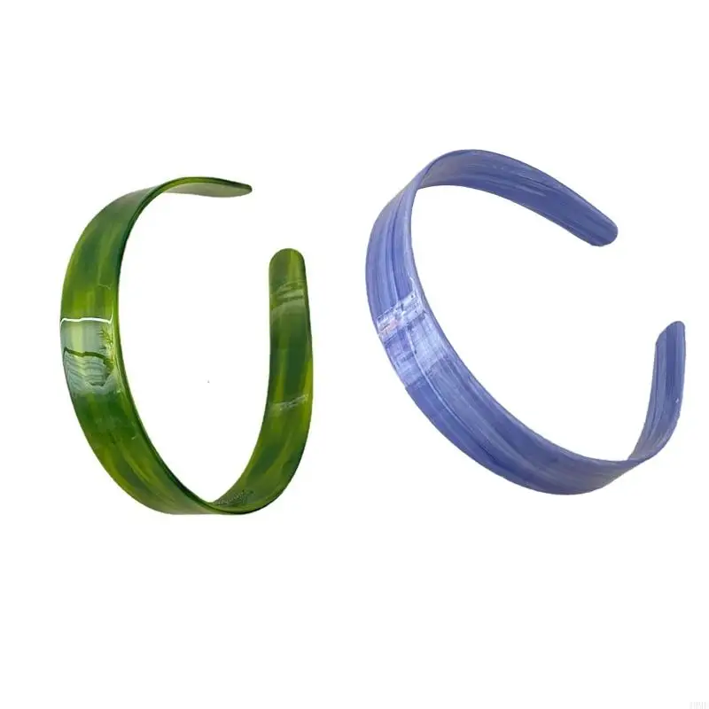 

49MF Wide Brim Elegant Headbands for Ladies Hair Band for Yoga Sports Headwrap