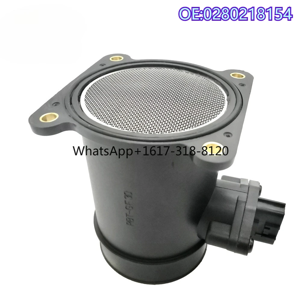 

Новый для 0280218154 Датчик массового расхода воздуха MAF для 2002, 2003, 2004, Nis s an Alt im a Se nt ra