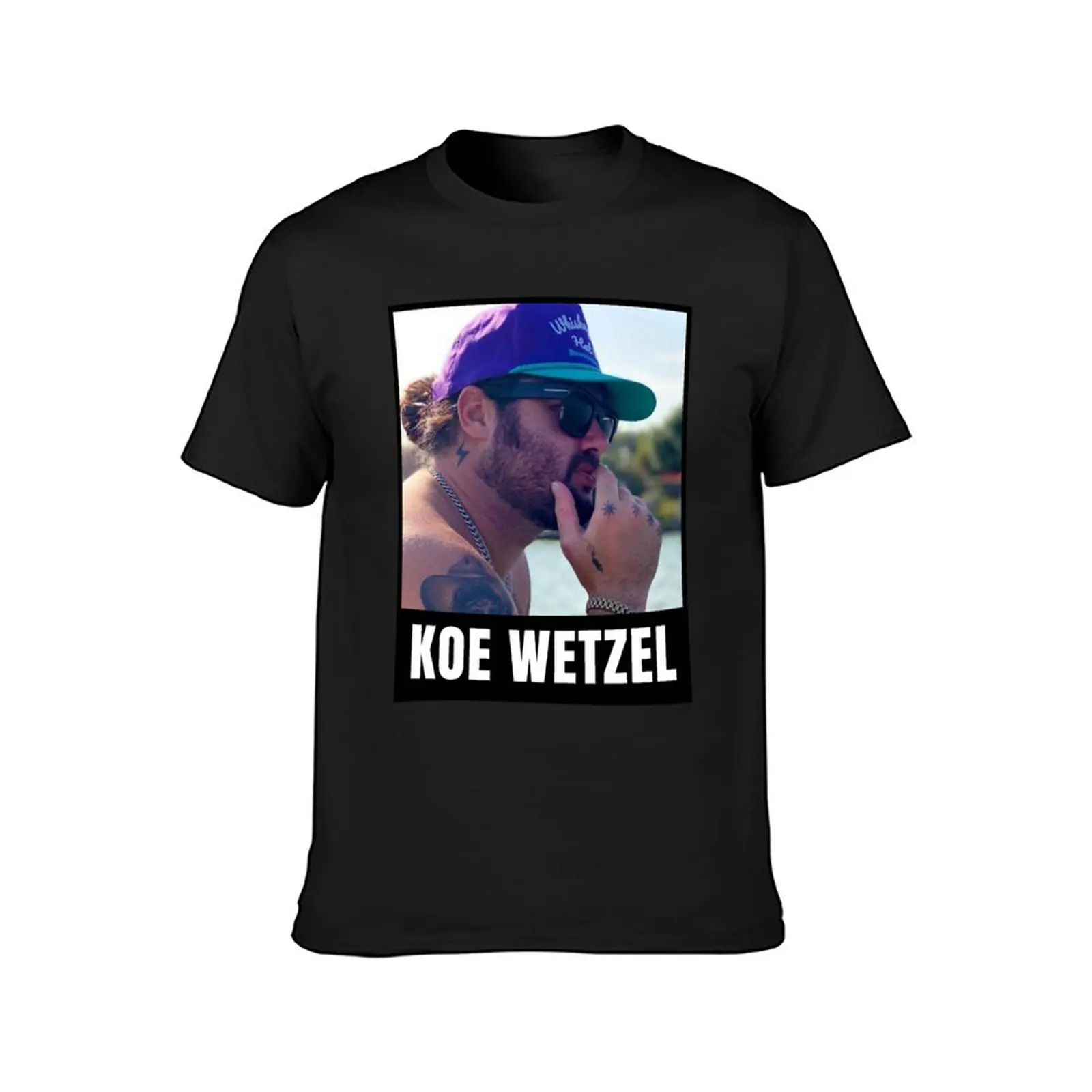 Funny Gifts For Koe Wetzel Gift For Fans T-Shirt kawaii clothes customs design your own graphics Blouse black t-shirts for men