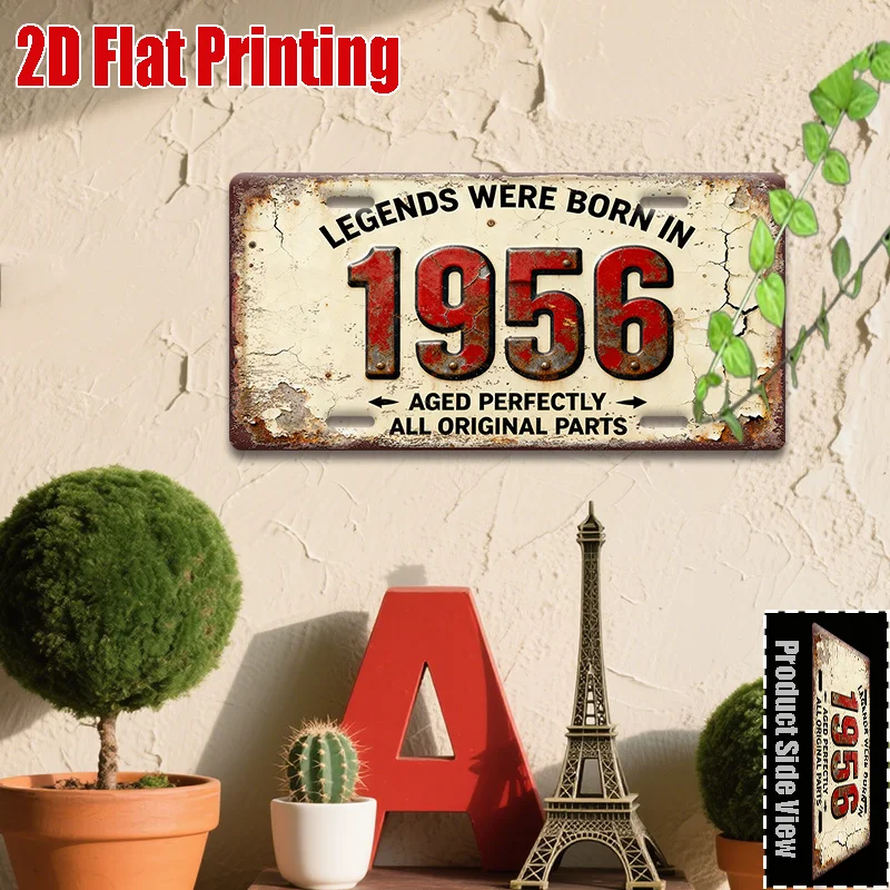 Legends Were Born in 1956 Aged Perfectly All Original Parts 2D