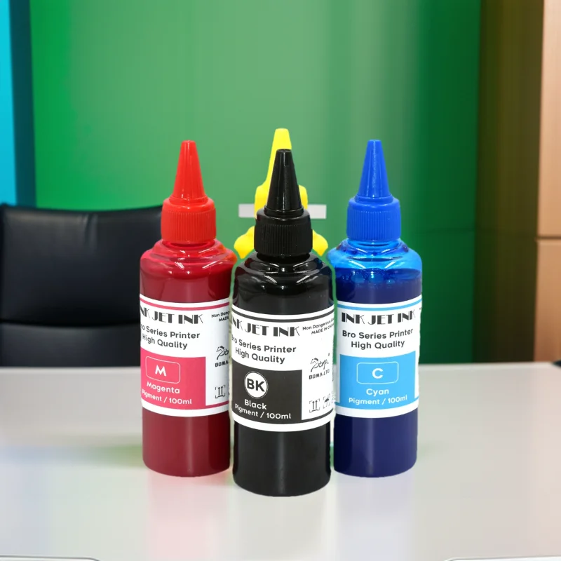 LC406 LC416 LC426 LC436 LC456 100ML 4Colors Premium Refill Pigment Ink For Brother J4335 J4345 J4535 J5855 J5955 J6555 J6955